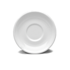 Thumbnail image #1 for G.E.T. Merced - EGS DS-W Round Melamine Coffee Saucer, White, 5-5/8" Diameter Case of 6
