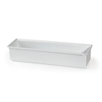 Thumbnail image #1 for G.E.T. Bugambilia, Fit Perfect CIH1/2L-WW Cast Aluminum Food Pan, 1/2 Size Long, 3-3/4 qt., 2-1/2" Deep, White