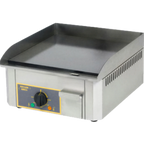 Thumbnail image #1 for Equipex LLC Roller Grill PSS-400 Countertop Electric Griddle, Smooth Steel Plate, 15"W x 15"D Cooking Surface, Thermostatic, Stainless Steel