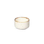 Thumbnail image #1 for Vertex China London Terra LTP-RSD Round China Sauce Dish, 2 oz, 2-1/2 in Diameter, Terra Pearl Case of 4 Dozen