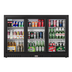 Thumbnail image #5 for KoolMore 53-Inch Three-Section Back Bar Refrigerator with 3 Sliding Glass Doors, 11.3 Cu. Ft., Black