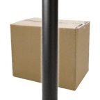 Thumbnail image #1 for ATSMFG ATS AT&S-TC2503M-CASE MFG Table Base Column Only, 3-Inch Diameter, Dining Height, Spider & Mounting Plate, Black Powder Coat
