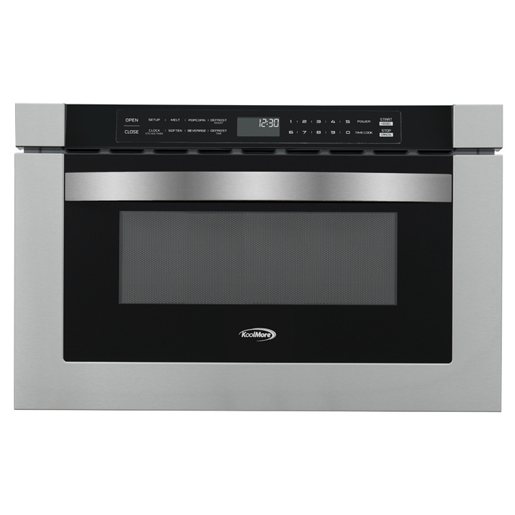 Product image #5 for KoolMore 1.2 Cu. Ft. Stainless Steel Built-In Microwave Drawer Oven, 1000W