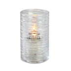 Thumbnail image #1 for Sterno Classic Elegance 80254 Liquid Wax Candle Lamp, Clear Round Glass, 5" H x 3" Dia.
