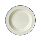 Thumbnail image #1 for Steelite International Steelite Performance, Blue Dapple 17100215 Round Soup Plate, 12.75 oz, 8.5", Blue Dapple Case of 2 Dozen