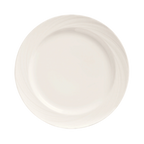 Thumbnail image #1 for Libbey Basics Orbis BO-1103 Porcelain Plate, 10-5/8" Round, Medium Rim