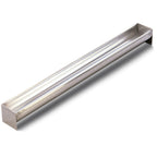 Thumbnail image #1 for JB Prince M282 Uncoated Stainless Steel Rounded-Bottom Loaf Mold, 19-3/4 x 2-1/2 x 1-5/8 in, 3-Cup