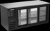 Thumbnail image #2 for Beverage-Air Three-Section Food-Rated Pass-Thru Back Bar Refrigerator with 6 Sliding Glass Doors, 72-Inch Wide