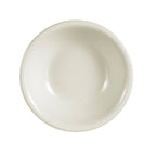 Thumbnail image #1 for CAC China Rec REC-11 Round Ceramic Fruit Dish, 5 oz, 4-3/4" Diameter Case of 3 Dozen