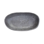 Thumbnail image #1 for G.E.T. Basalt - EGS M1693OV-CO Melamine Oval Bowl, 89 oz, Coal, 16-3/4"L x 9-1/2"W x 3"H Case of 3