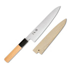 Thumbnail image #1 for Korin Inc Suisin HSU-WAGY-270 Forged Gyuto Chef Knife, 10-1/2 in, Stainless Steel Blade, Wood Handle