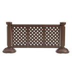 Thumbnail image #1 for Grosfillex USSP0236 Brown Fence Connector Pack, 2-Piece