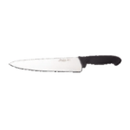 Thumbnail image #1 for Alegacy Foodservice Products PC12910CH 10" Cook's Knife, Molybdenum Stainless Steel Blade, Black Polypropylene Handle Case of 6