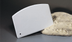 Thumbnail image #2 for Hard Plastic Bowl/Dough Scraper with 1/4 Inch Hole, 3-3/4 x 5-5/8 Inch