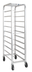 Thumbnail image #6 for Lifetime Tough Extra Heavy-Duty End-Load Aluminum Platter Rack with 5-Inch Swivel Casters, 10-Platter Capacity, 70-Inch Tall