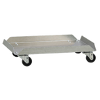 Thumbnail image #1 for New Age 99251 Lug Storage Dolly, 17"W x 6"H x 26"D, Without Handle, Aluminum, 4 3" Swivel Casters