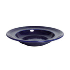 Thumbnail image #1 for Tuxton China Concentrix CCD-090 12 oz Ceramic Soup Bowl, 9 in, Round, Rimmed, Cobalt Case of 2 Dozen