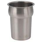 Thumbnail image #1 for Stanton Trading 4815 Steam Table Inset, 2-1/2 qt, Polished Stainless Steel, 7-7/8 in Deep, Fits 5 in Opening Case of 36