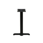Thumbnail image #1 for Oak Street B522-STD Dining-Height Steel Table Base with 22" Base Spread, 3" Column, Black Finish