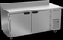 Thumbnail image #5 for Beverage-Air 67-Inch Two-Section Side-Mount Worktop Refrigerator with 4-Inch Backsplash and Solid Doors