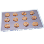 Thumbnail image #1 for Matfer Bourgeat Exopat 321004 Silicone Baking Mat, 24-1/2"L x 16-3/8"W, Nonstick, Fits 18" x 26" Sheet
