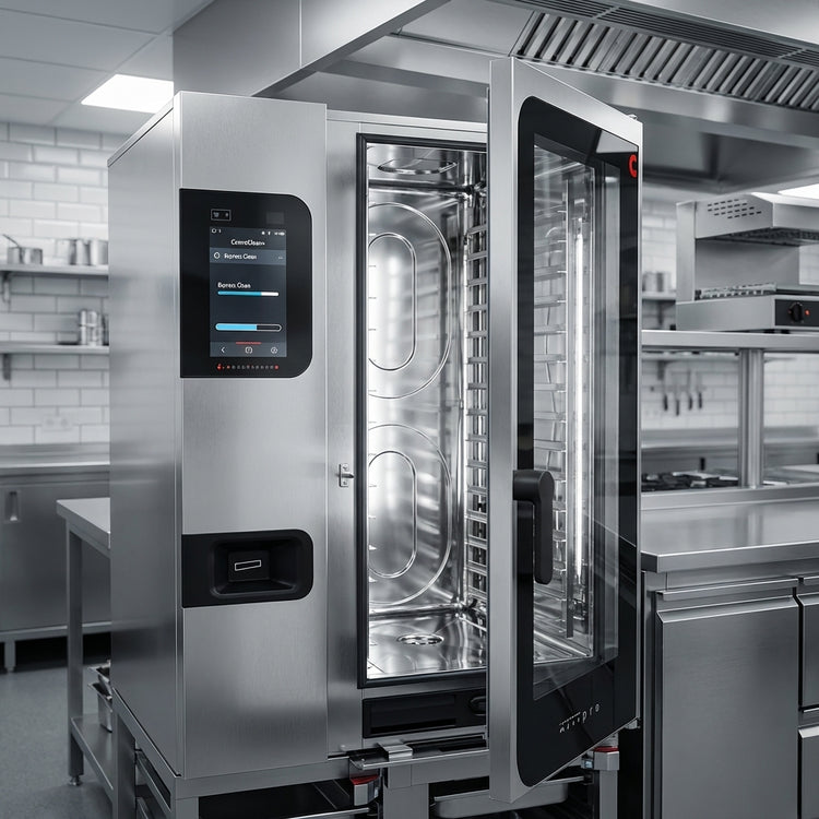 Product image #4 for Convotherm C4eT 20.10 GB-N EasyTouch 20-Pan Roll-In Full-Size Gas Combi Oven