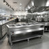 Thumbnail image #4 for Thurmaduke TWHF-88PG 88-Inch 6-Well Mobile Electric Waterless Food Warmer