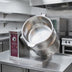 Thumbnail image #4 for Crown EC-12TWL 12 Gallon Electric Countertop Tilting Kettle with Left Console