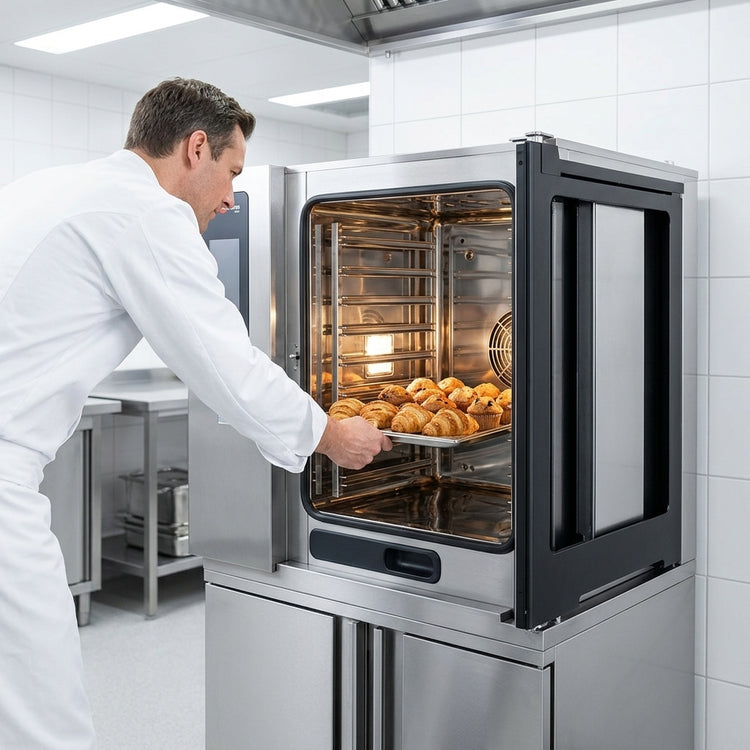 Product image #4 for Convotherm Maxx Pro K-12 School Package Gas Combi Oven with Steam Generator, 6 Full-Size Sheet Pan Capacity