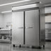 Thumbnail image #4 for Continental Refrigerator 2FENSA Extra-Wide Two-Section Reach-In Freezer with Solid Doors