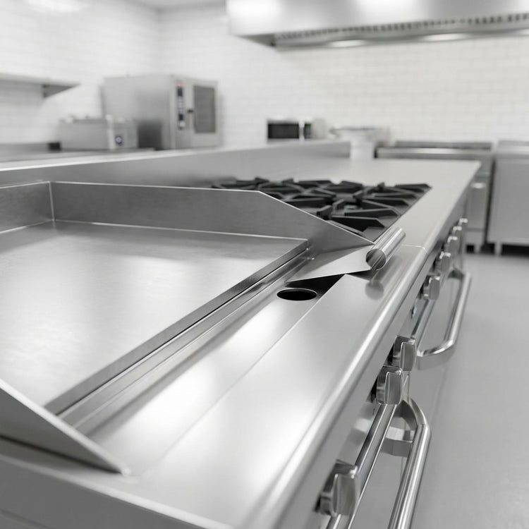 Product image #4 for Titan JMRH-48GT 48" Modular Heavy Duty Gas Griddle Top Range with Thermostatic Controls