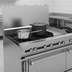Thumbnail image #4 for Titan JTRH-24IP-1ST-36C 36-Inch Heavy Duty Gas Range with 24