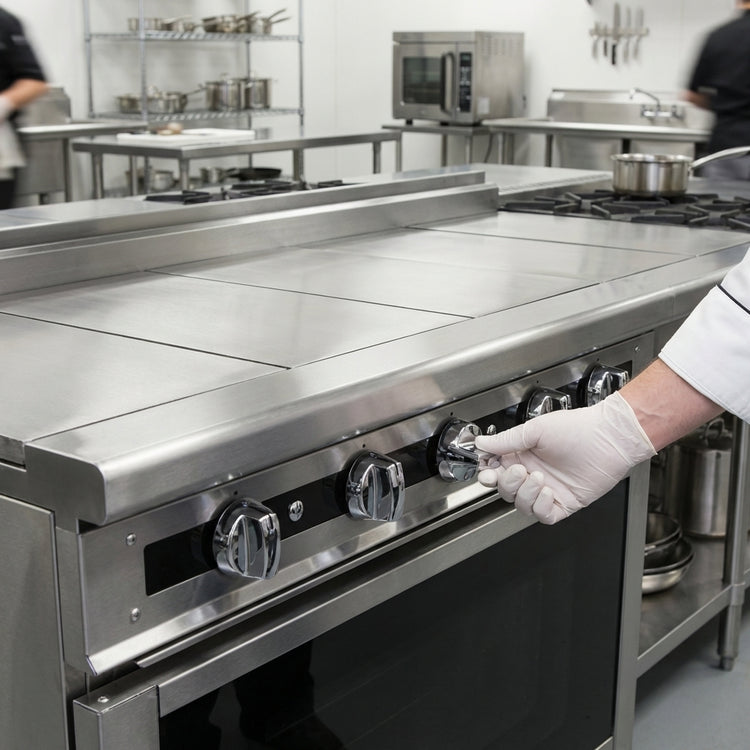 Product image #4 for Jade Range Titan JTRH-6HT 72-Inch Six Hot Top Cabinet Base Gas Range