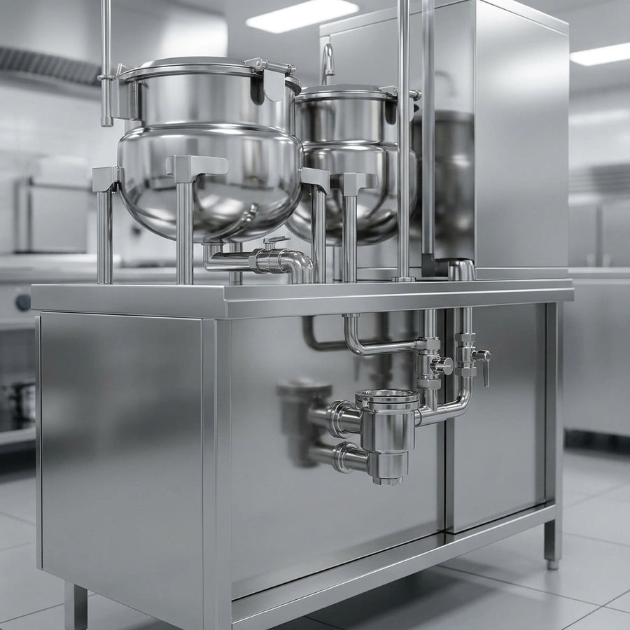The automatic blowdown system keeps internal components pristine, ensuring maximum efficiency and extending your equipment's lifespan.