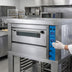 Thumbnail image #5 for American Baking Systems ABSGDO-801T Single-Deck Full-Size Gas Deck Oven with Self-Cleaning Steam