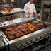 Thumbnail image #4 for Wolf SCB60 60 Inch Countertop Radiant Gas Charbroiler with 11 Burners