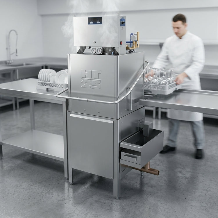 Product image #4 for American Dish Service HT-25 High-Temperature Convertible Door Type Dishmachine