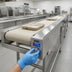Thumbnail image #4 for Dinex DXIESFB20 20 Foot Fabric Belt Tray Make-Up Conveyor