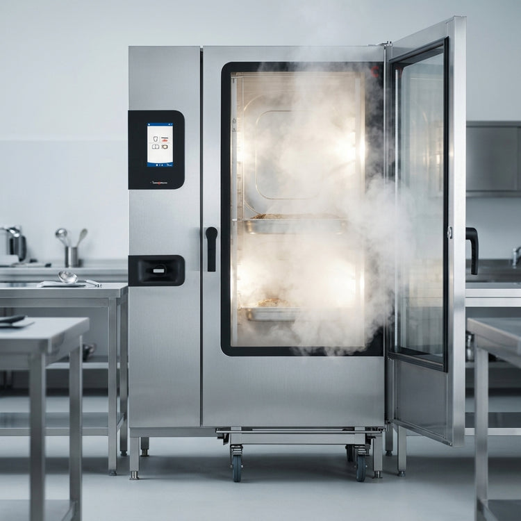 Product image #4 for Convotherm K12 C4 ET 20.20GS-N DD School Package Roll-In Gas Combi Oven with easyTouch Controls