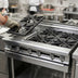 Thumbnail image #4 for Titan JMRH-8-A 48 Inch Modular Heavy Duty Gas Open Burner Range with 8 Burners