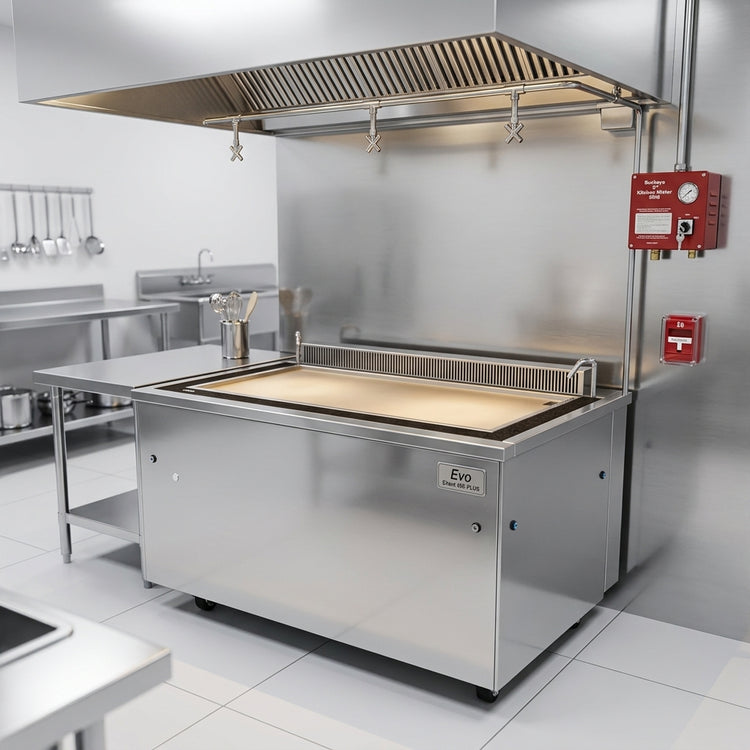 Product image #4 for Evo EVent 48E PLUS Electric Ventless Rectangular Griddle Cooking Station