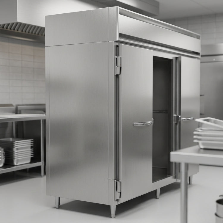 Product image #4 for Continental Refrigerator DL3W-PT Designer Line Three-Section Pass-Thru Heated Holding Cabinet