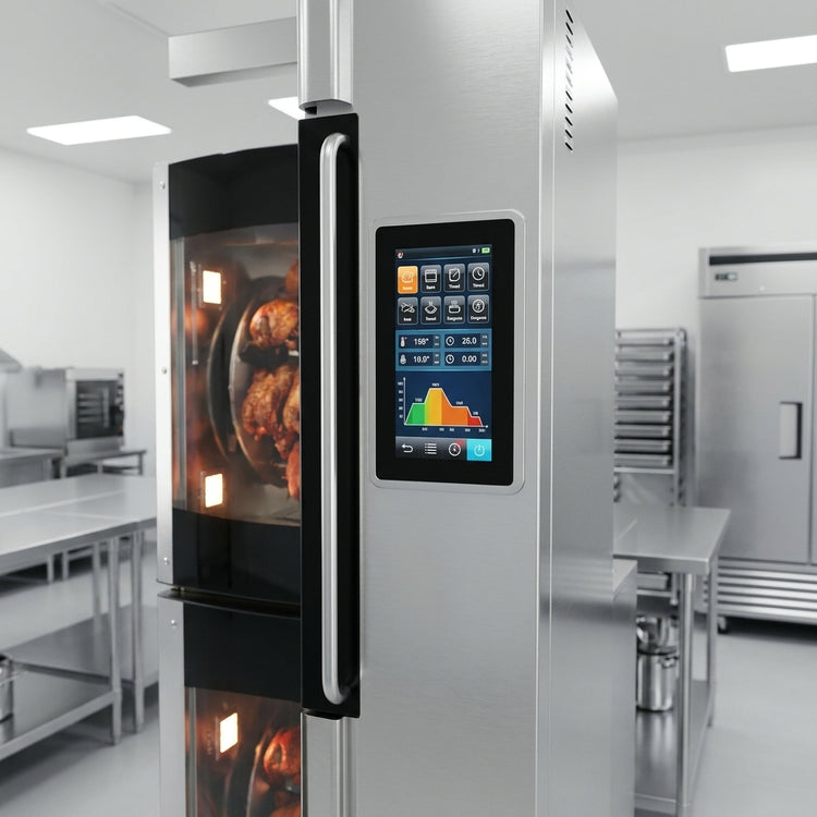Product image #4 for BKI VGG-16-F Double-Deck Electric Rotisserie Oven