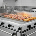 Thumbnail image #4 for Jade Range (Middleby) Bistro JBR-36G 36-Inch Gas Restaurant Range with Full 1-Inch Griddle, Manual Controls & Cabinet Base