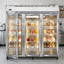 Thumbnail image #4 for Continental Refrigerator 3FNSSGD Three-Section Narrow Hinged Glass Door Display Freezer