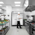 Thumbnail image #4 for Continental Refrigerator D2FESNSS Designer Line Wide Two-Section Shallow Depth Reach-In Freezer