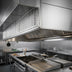 Thumbnail image #4 for SpecAir HEF96-84 Wall Type Front Discharge Make-Up Air Exhaust Hood, 84