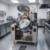 Thumbnail image #4 for Crown GMT-10-10 Double 10 Gallon Tilting Steam Kettle with 42-Inch Gas Boiler Base