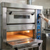 Thumbnail image #5 for American Baking Systems ABSGDO-802T Double Deck Full-Size Gas Deck Oven with Stone Hearths