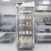 Thumbnail image #4 for Continental Refrigerator Designer Line D1FESNGD One-Section Extra-Wide Shallow Depth Reach-In Glass Door Display Freezer